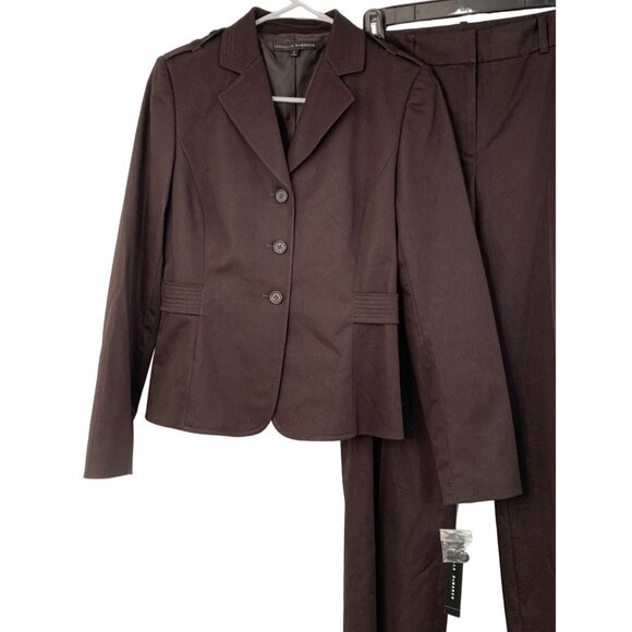 Isabella DeMarco Flare Power Suit NWT 2-Piece Size 2 & 4 Cotton Stretch 7530 - Picture 14 of 14